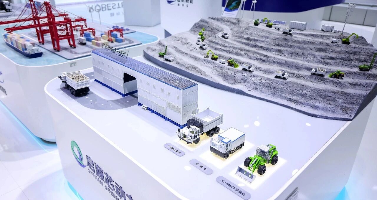 让绿电跑起来！启源芯动力“光储充换送”全方案闪耀SNEC 2026